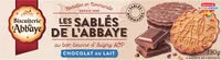 Mängden socker i Les Sablés de l'Abbaye Chocolat au lait