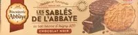 Mängden socker i Les Sablés de l'Abbaye Chocolat noir
