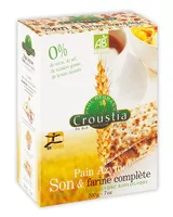 Mängden socker i Pain Azyme CROUSTIA Son&Farine Complète Paul Heumann
