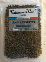 Mängden socker i LENTILLES VERTES 300 G FRAICHEMENT CUIT by LUNOR