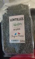 Mängden socker i Lentilles vertes