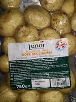 Mängden socker i Nor, Pommes de terre Robe des Champs, le sachet de 750 g