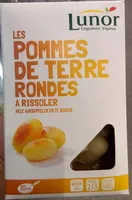 Mängden socker i Les Pommes de terre rondes à rissoler