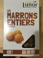 Mängden socker i Marrons Entiers