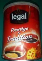 Mängden socker i Légal Prestige & Tradition