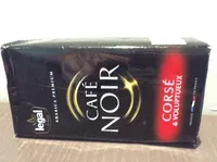Mängden socker i Café noir