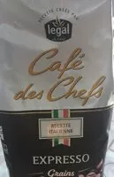 Mängden socker i Café des chefs