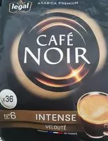 Mängden socker i Café noir intense