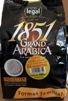 Mängden socker i 1851 Grand Arabica