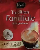 Mängden socker i Café Classique 36 dosettes