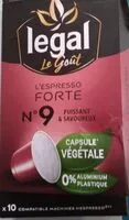 Mängden socker i Capsule végétale de café