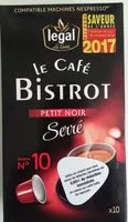 Mängden socker i Bistrot