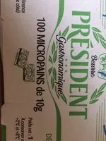 Mängden socker i Beurre Demi-sel Micro-pain