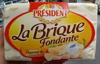 Mängden socker i PRESIDENT LA BRIQUE FONDANTE 200g