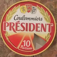 Mängden socker i PRESIDENT COULOMMIERS 10 PORTIONS 31% 350g