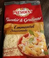 Mängden socker i Queso emmental rallado