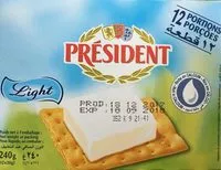 Mängden socker i President Light 12 portions