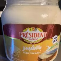 Mängden socker i President with cheddar