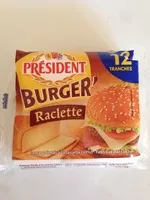 Mängden socker i Burger' Raclette 12 Tranches (17 % MG)