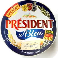 Mängden socker i President le bleu onctueux 200g