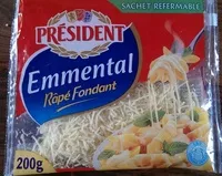 Mängden socker i Emmental Râpé Fondant (29% MG)