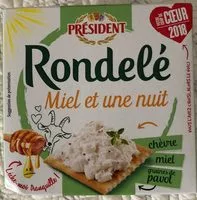 Mängden socker i RONDELE MIEL ET UNE NUIT CHEVRE MIEL ET GRAINES DE PAVOT 125g