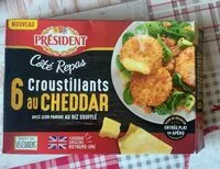 Mängden socker i Croustillants au cheddar