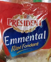 Mängden socker i President emmental rape fondant 1kg zip