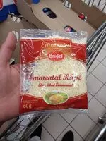 Mängden socker i Emmental râpé bridel 60g