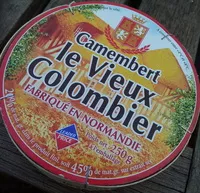 Mängden socker i Camembert, le Vieux Colombier (20 % MG)