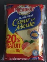 Mängden socker i Cœur de Meule - Emmental