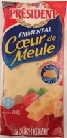 Mängden socker i Emmental Cœur de Meule (28 % MG)
