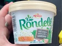 Mängden socker i Rondelé