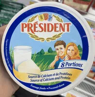 Mängden socker i PRÉSIDENT 8 Portions