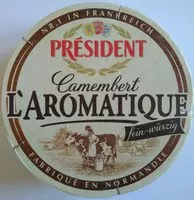 Mängden socker i Camembert L'Aromatique
