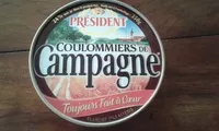 Mängden socker i PRESIDENT COULOMMIERS CAMPAGNE 350g