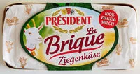 Mängden socker i PRESIDENT BRIQUE FONDANTE CHEVRE 150g