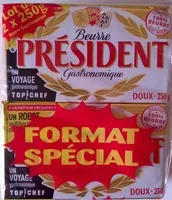 Mängden socker i Beurre gastronomique Doux (format spécial)