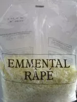Mängden socker i Emmental Râpé