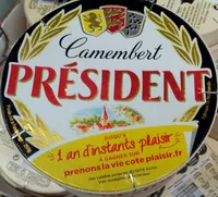 Mängden socker i Camembert (21 % MG) 