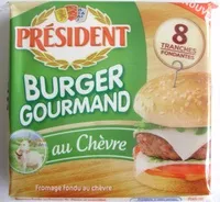 Mängden socker i Burger Gourmand au Chèvre (18 % MG) 8 Tranches