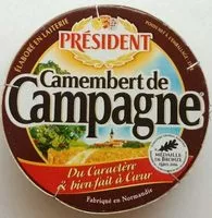 Mängden socker i Camembert de Campagne