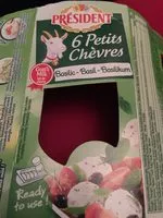 Mängden socker i Petits chèvres basilic