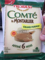 Mängden socker i President comte le montarlier affine 6 mois 340g