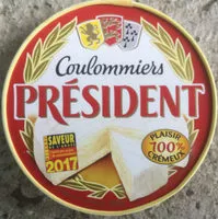 Mängden socker i Coulommiers (21 % MG) - (Plaisir 100 % Crémeux)