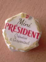 Mängden socker i President 5 mini fromages 5x30g