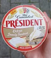 Mängden socker i Président