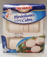 Mängden socker i Medallones de queso de cabra