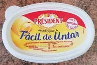 Mängden socker i Mantequilla