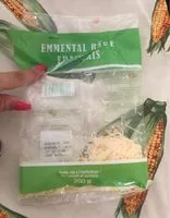 Mängden socker i Emmental râpé Francais